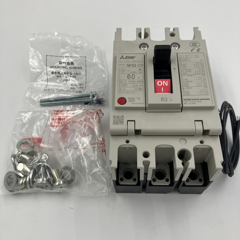 ノーヒューズブレーカー　NF63-CV 3P 60AT SHT