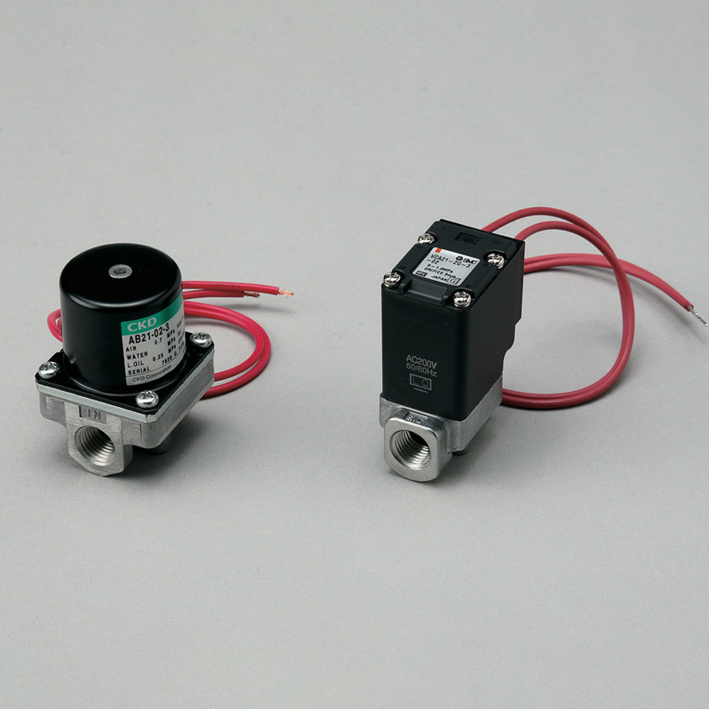 ２ポート電磁弁　VCA21-2G-3-02