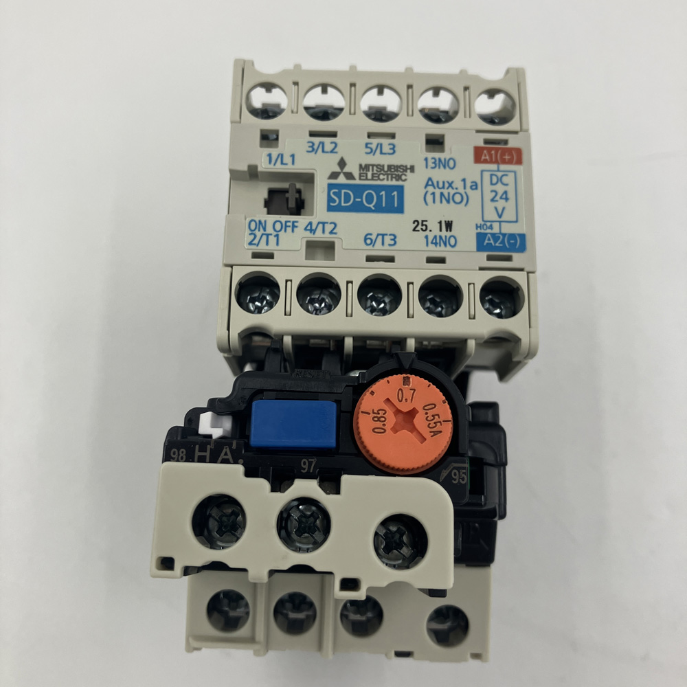 電磁開閉器　MSOD-Q11KP 0.55-0.85