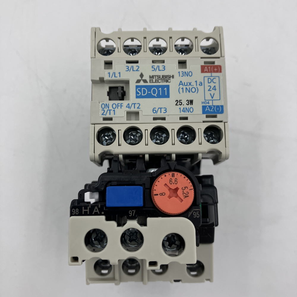 電磁開閉器　MSOD-Q11KP 5.2-8.0A