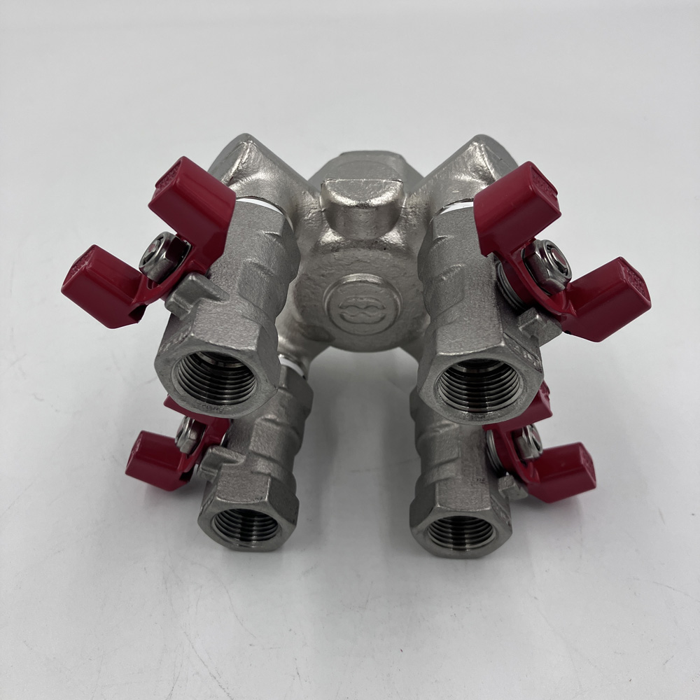 マニホールド　1/2-3/8X4 NO3ｾｯﾄMCHH