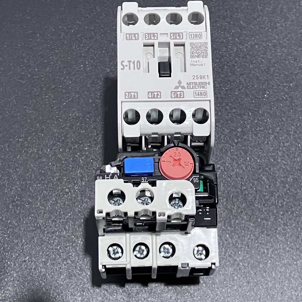 電磁開閉器　MSO-T10KP 2-3A 1A