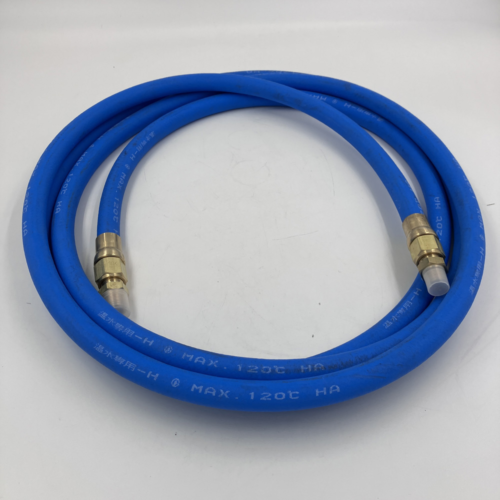 耐熱水用ホース　Hﾖｳ 3/8X4M 1/4,3/8ﾆｯﾌﾟﾙ