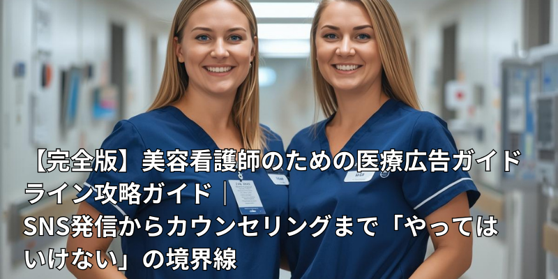 医療広告ガイドライン攻略ガイド