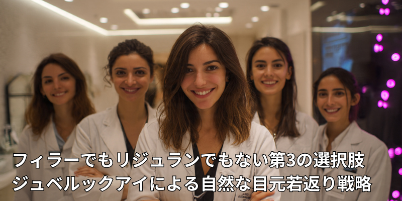 ジュベルックアイによる自然な目元若返り戦略