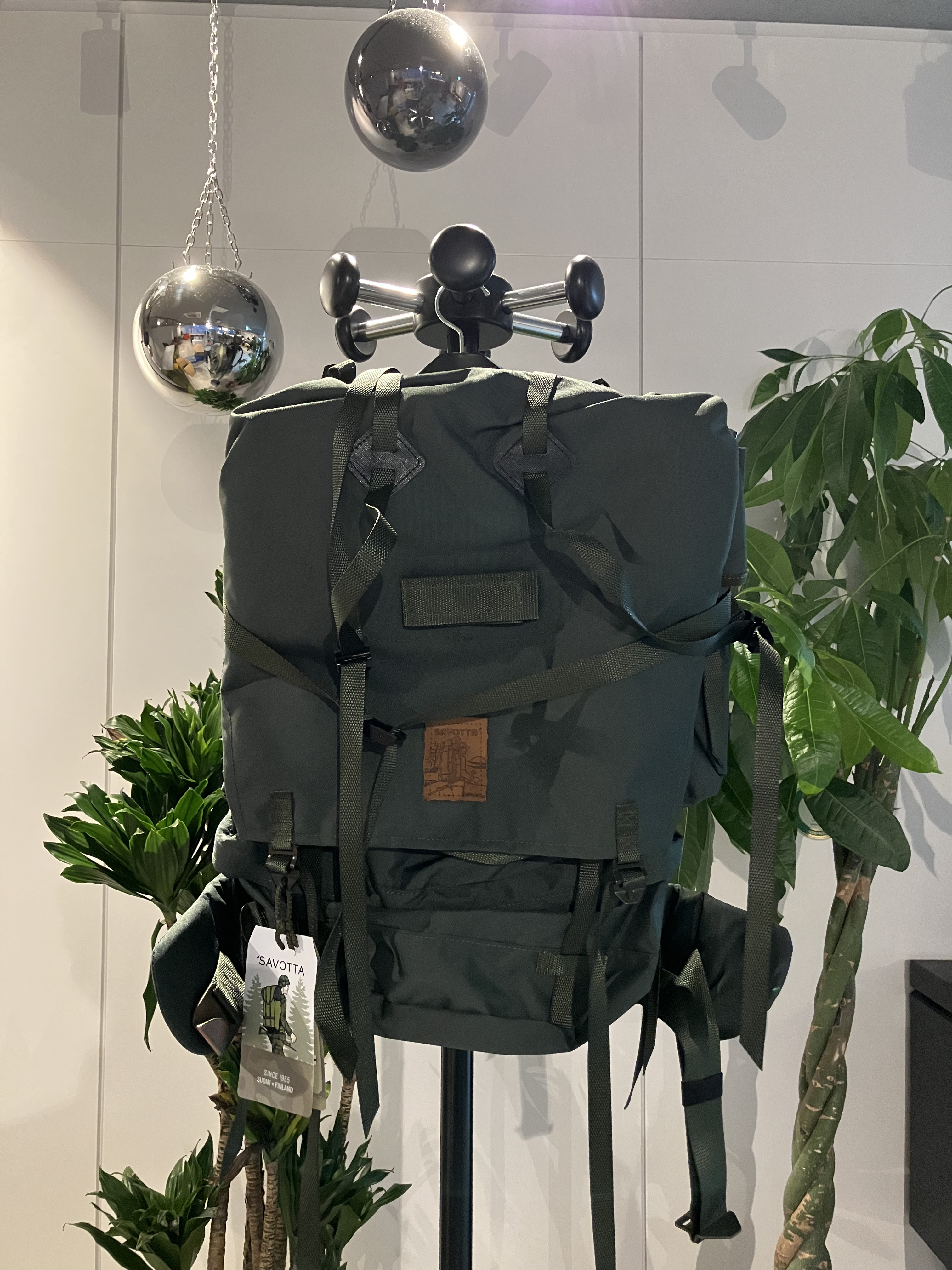 Savotta Rajapartio rucksack(ﾘｭｯｸｻｯｸ ｸﾞﾘｰﾝ)