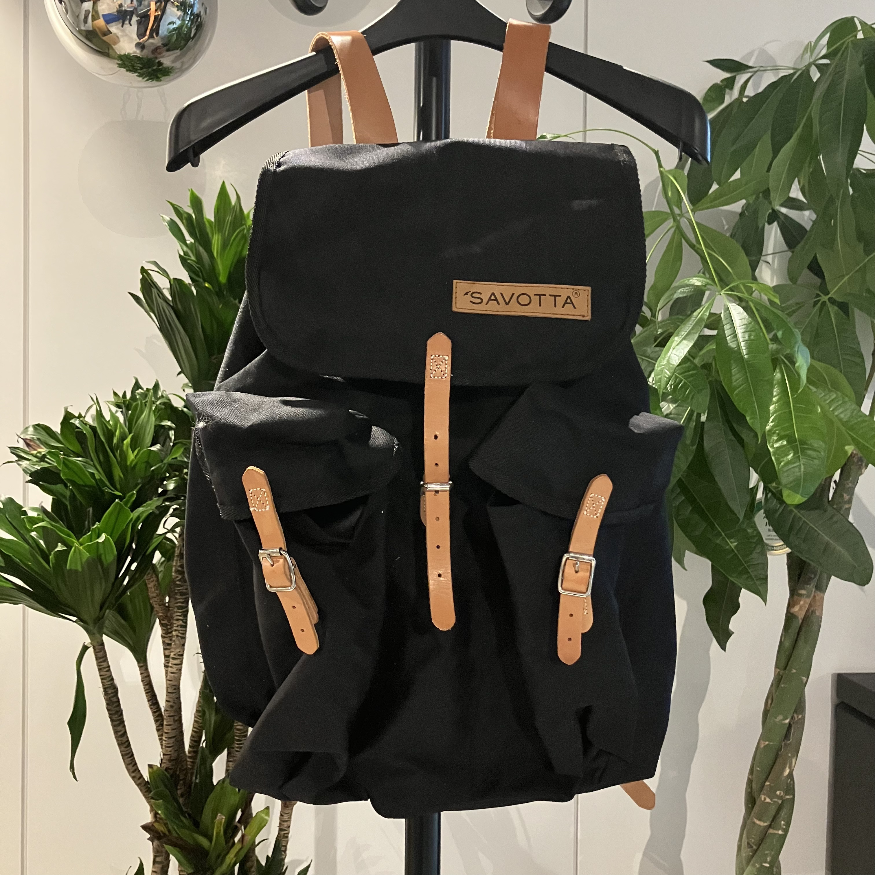 Savotta Backpack 123(ﾘｭｯｸｻｯｸﾌﾞﾗｯｸ)