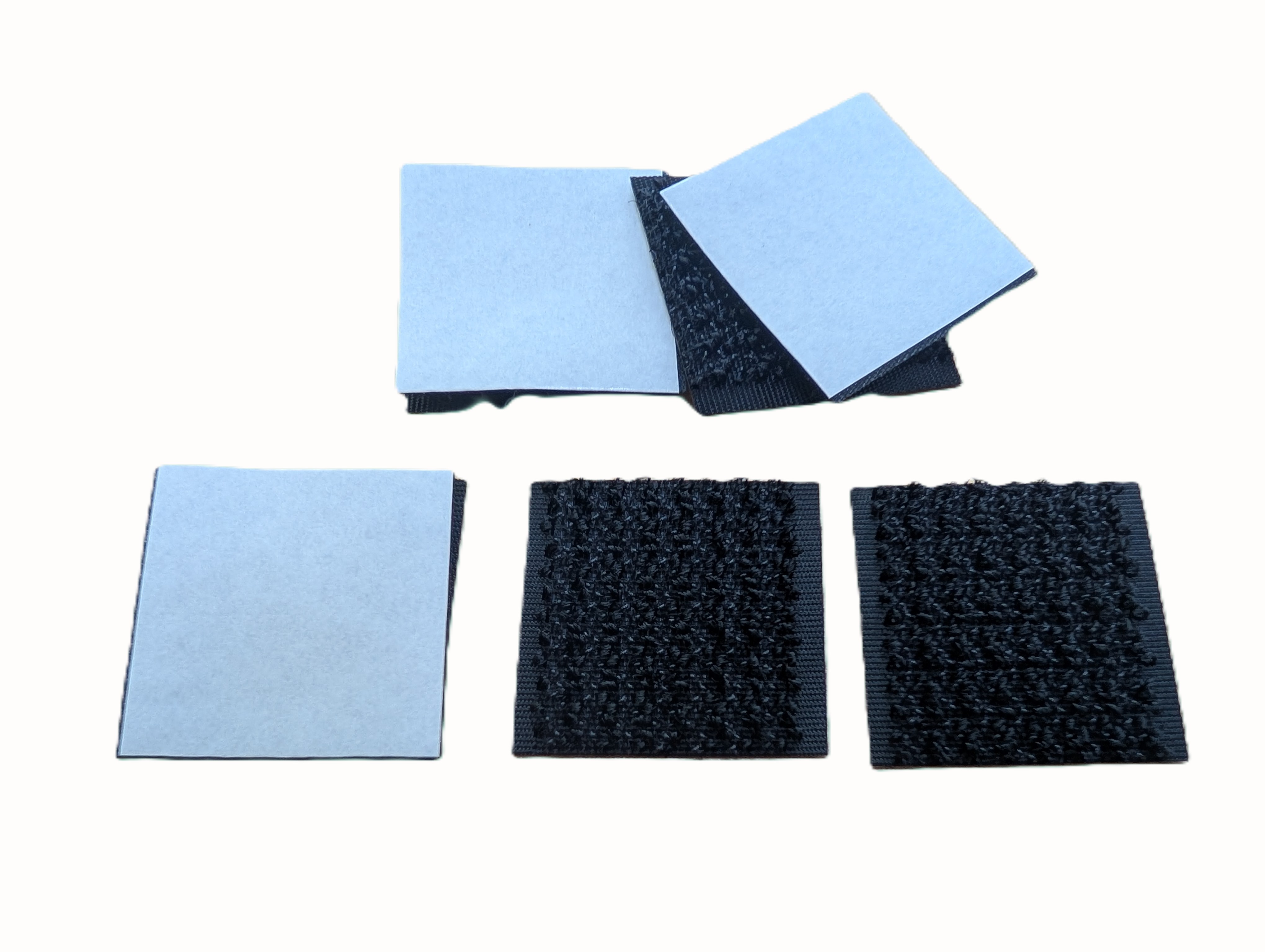 「ゴッソプレ」フィルタ外側取付用　面ファスナー【黒】３０個