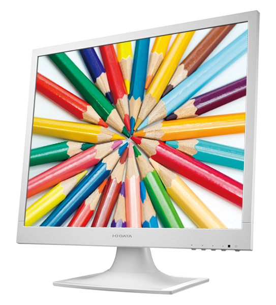 「5年保証」19型スクエア液晶 ホワイト  アイ・オー・データ機器