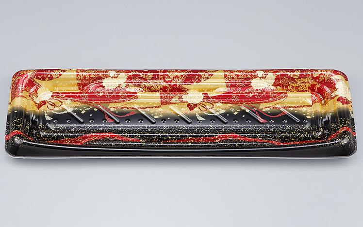 SFうま皿18　優赤本体蓋セット