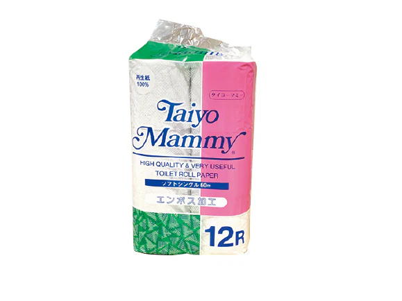 トイレットペーパー　タイヨーマミー　12ロール　シングル