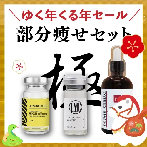 【ゆく年くる年セール 数量限定】部分痩せ「極」セット