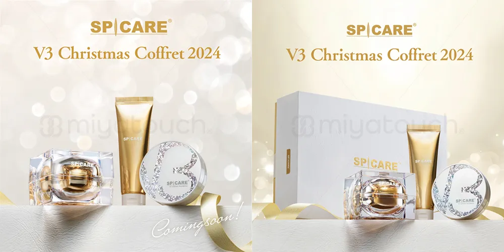 V3 クリスマスコフレ フェイスクリーム ハンドクリーム 2024年11月SPICARE V3 クリスマスコフレ / NESオンラインショップ