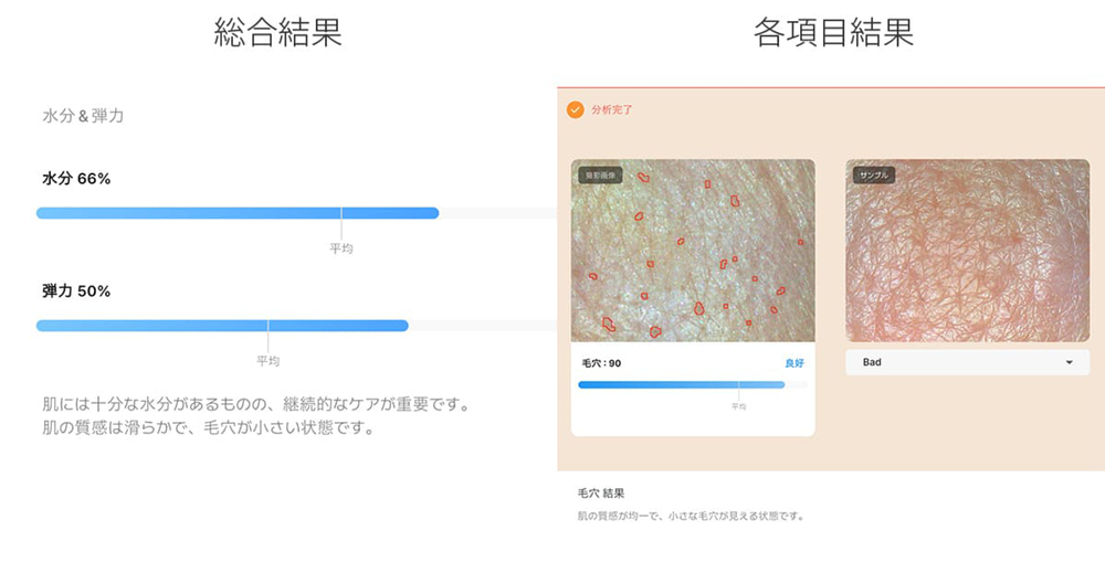 分かりやすい分析結果