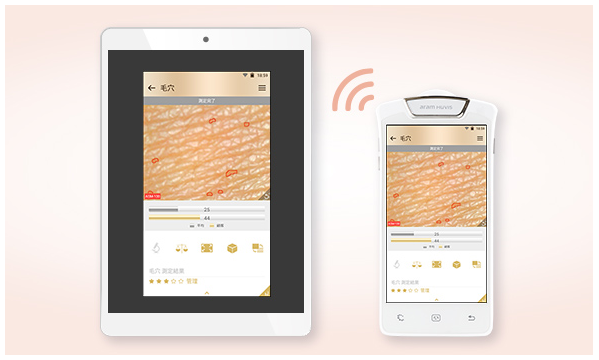 ミラーリングでタブレットやスマホに投影