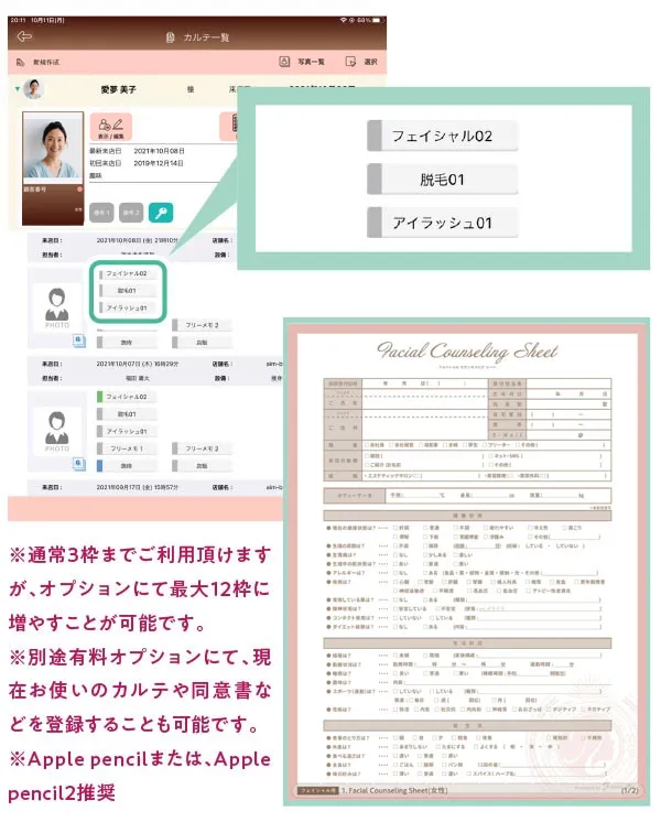 手書き入力