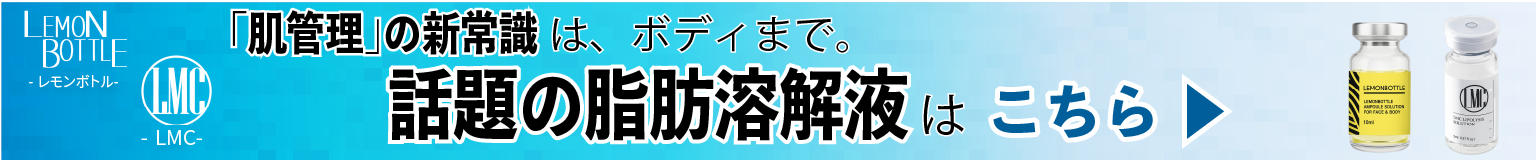 脂肪溶解一覧バナー