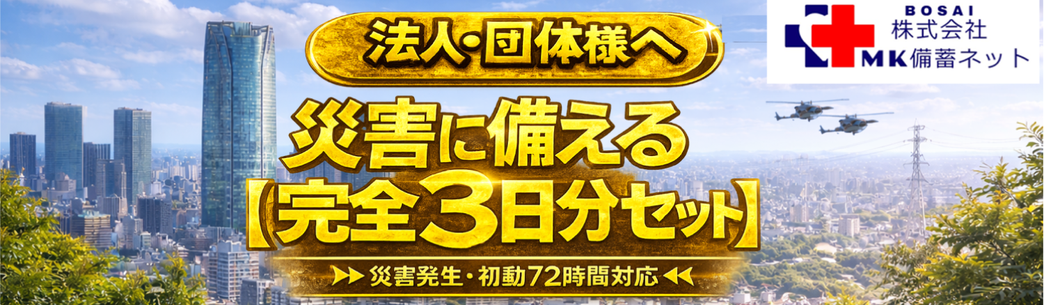 正式 災害対応セット（空）