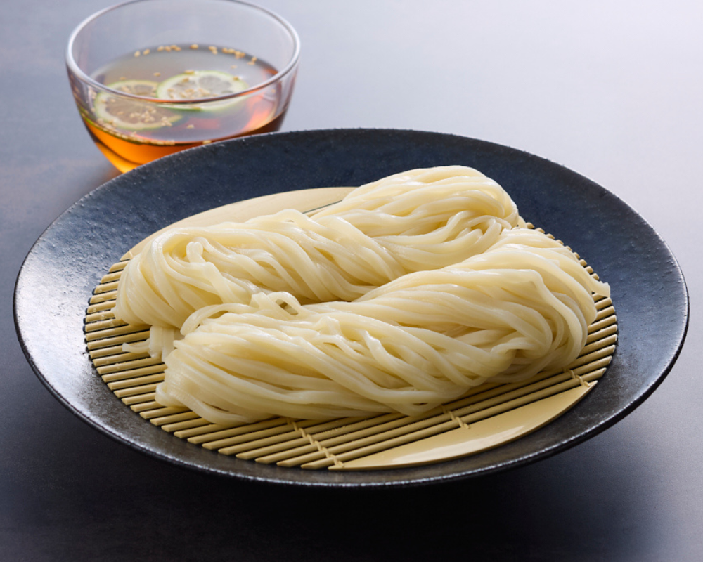 国産小麦粉使用　稲庭風うどん250ｇ
