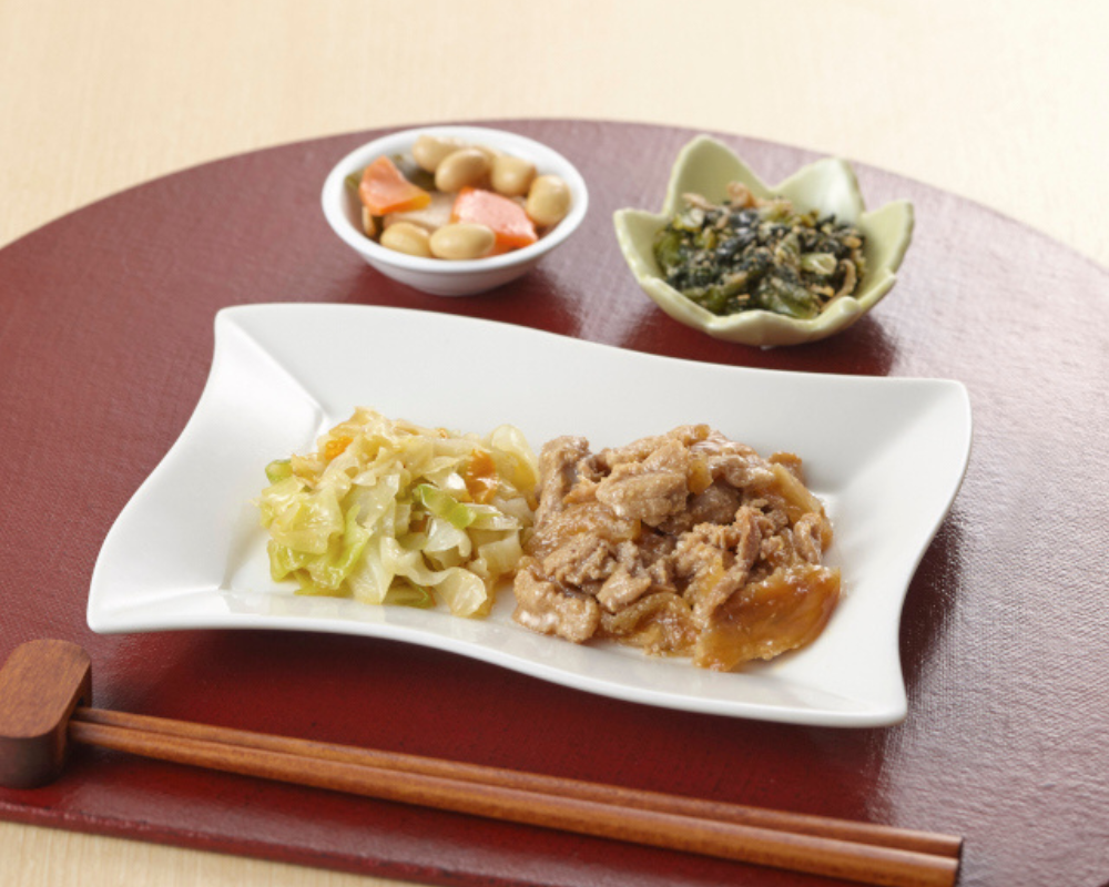 豚肉のしょうが炒め