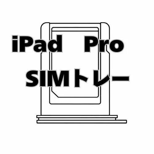 iPadPro　SIMトレー