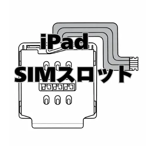 iPad　SIMスロット