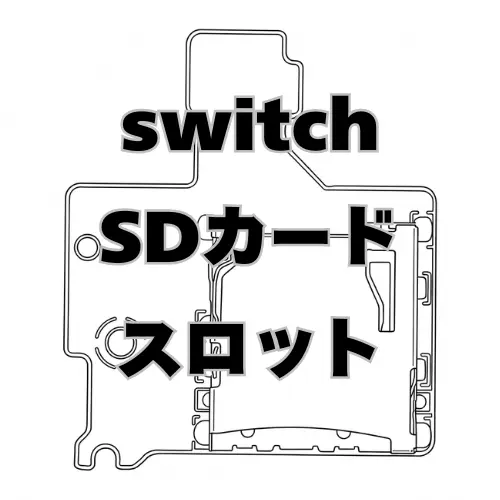 Switch SDカードスロット