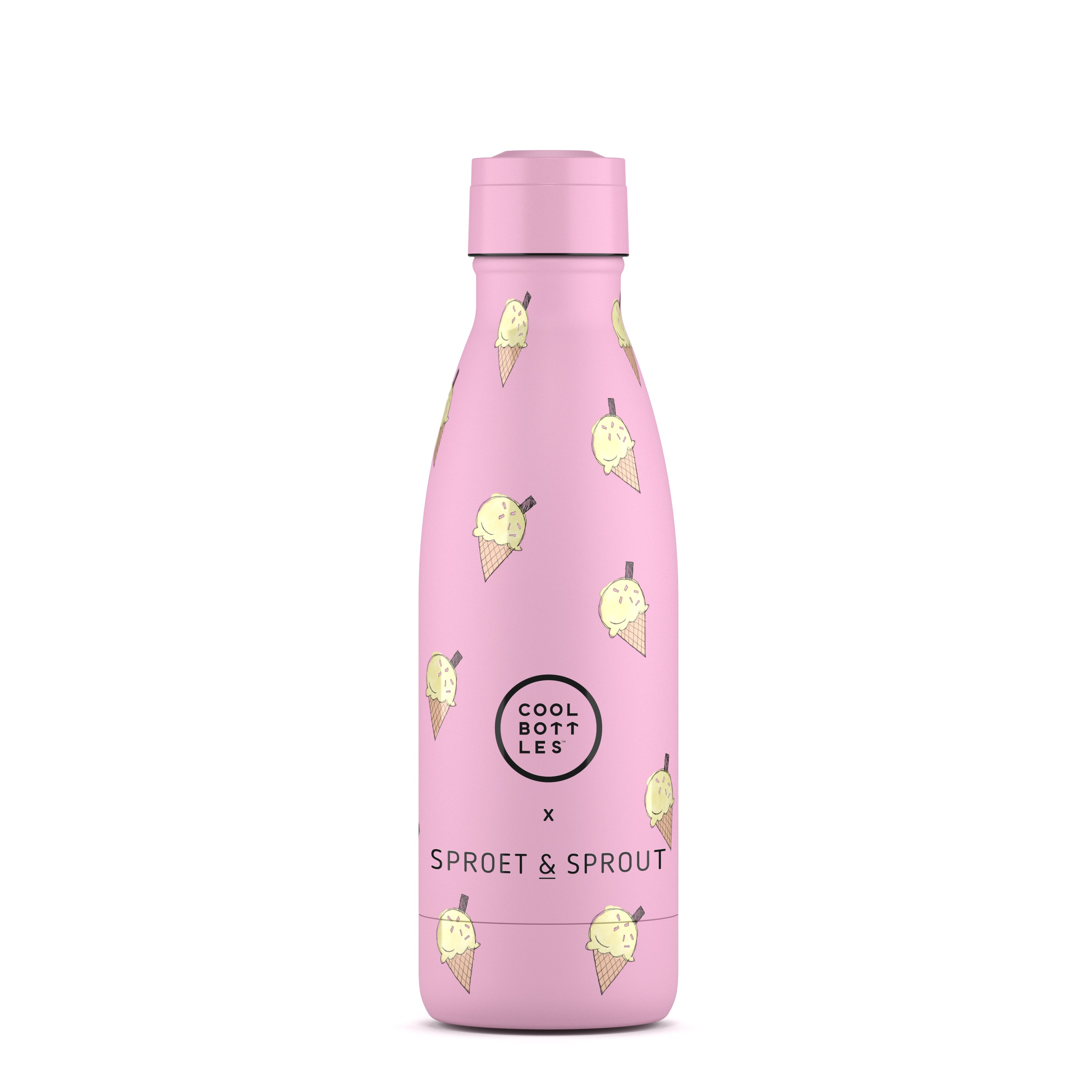キッズ350ml　スプロート＆スプラウト ピンク スクープ