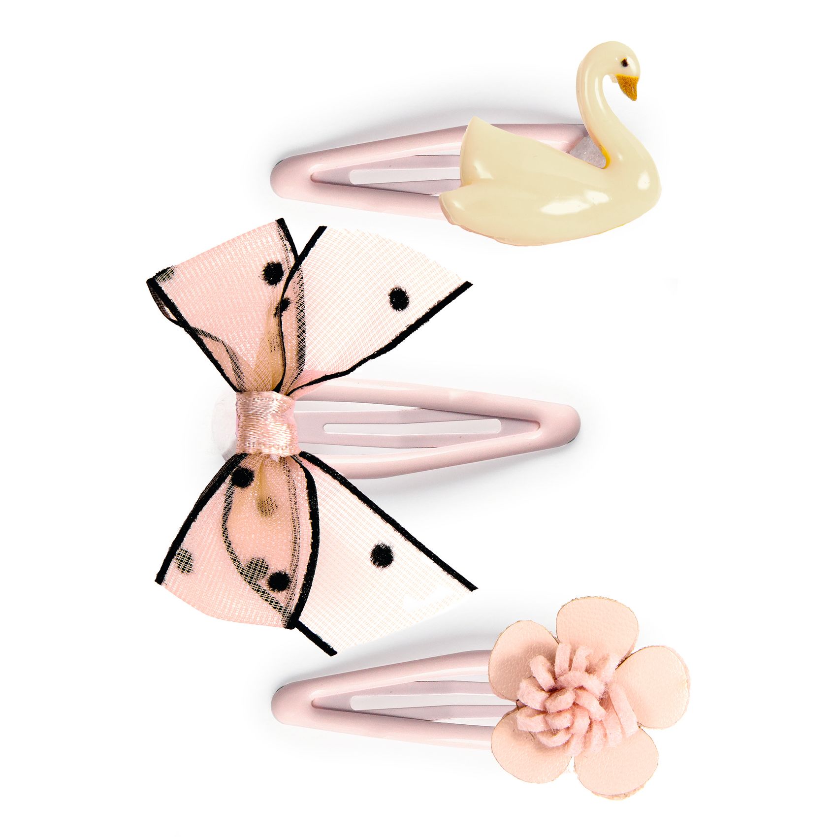 プルーム ヘアピン３本セット ヴィオレット
