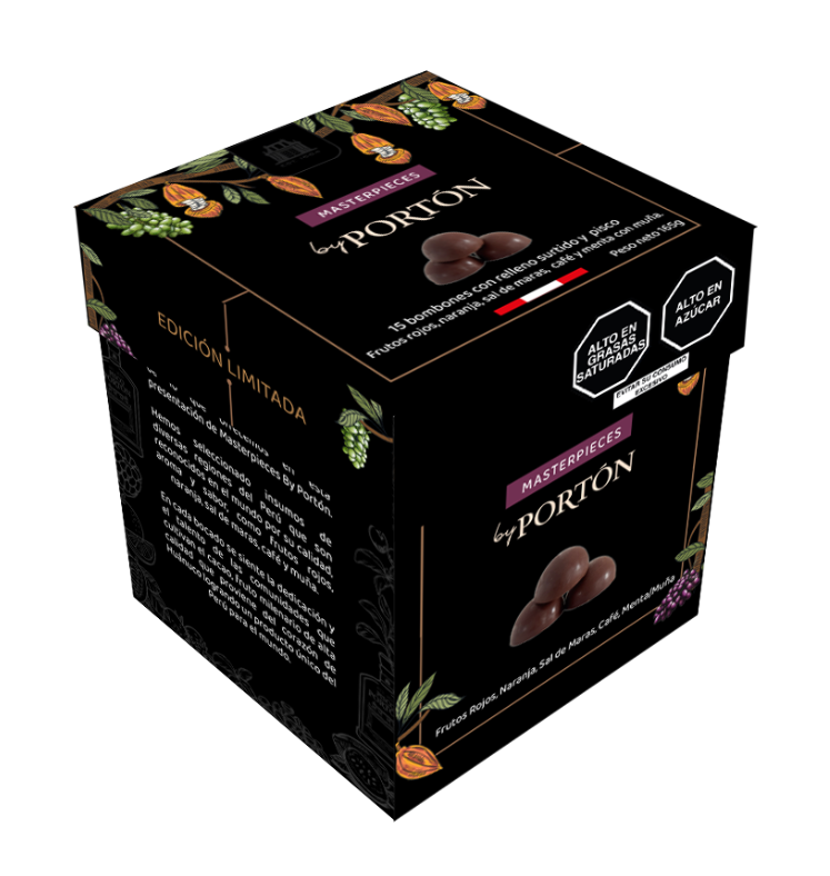 ピスコポルトン チョコレートボンボン(15粒入りの箱が24セット）