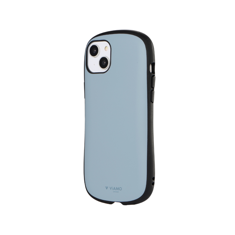 iPhone 14 Plus 耐衝撃ハイブリッドケース 「ViAMO personal」 ライトブルー