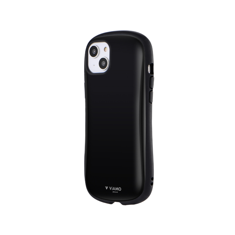 iPhone 14 Plus 耐衝撃ハイブリッドケース 「ViAMO personal」 ソリッドブラック