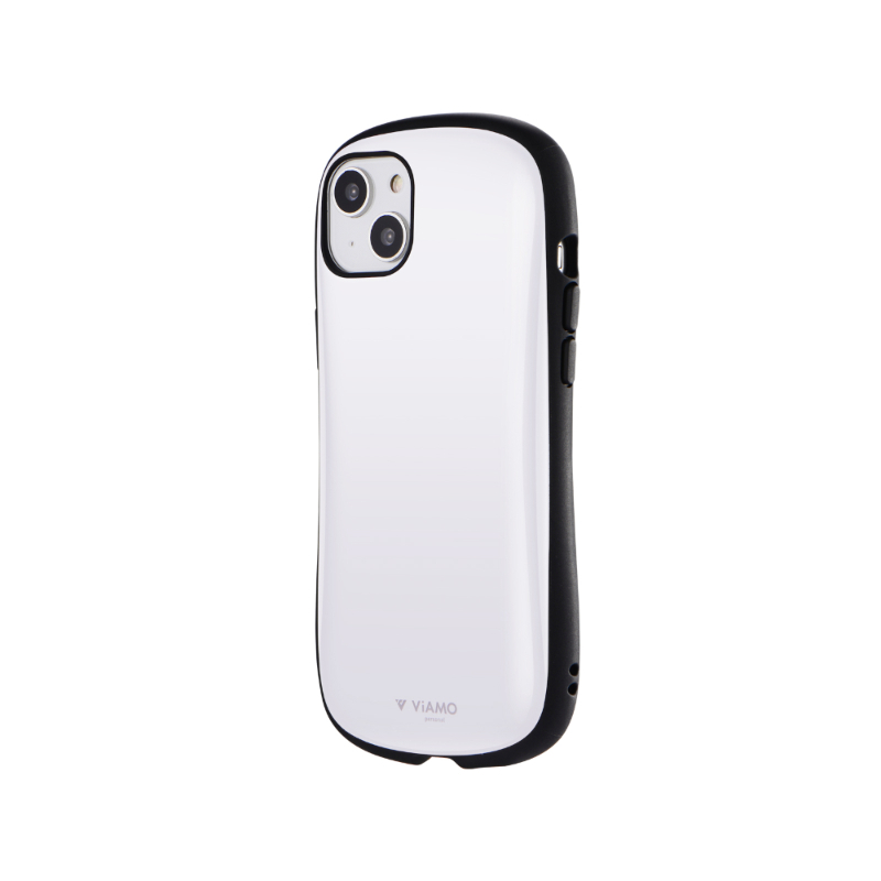 iPhone 14 Plus 耐衝撃ハイブリッドケース 「ViAMO personal」 ソリッドホワイト