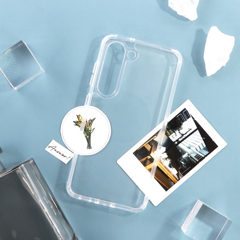 Galaxy S23 耐衝撃ハイブリッドケース 「UTILO Tough」クリア