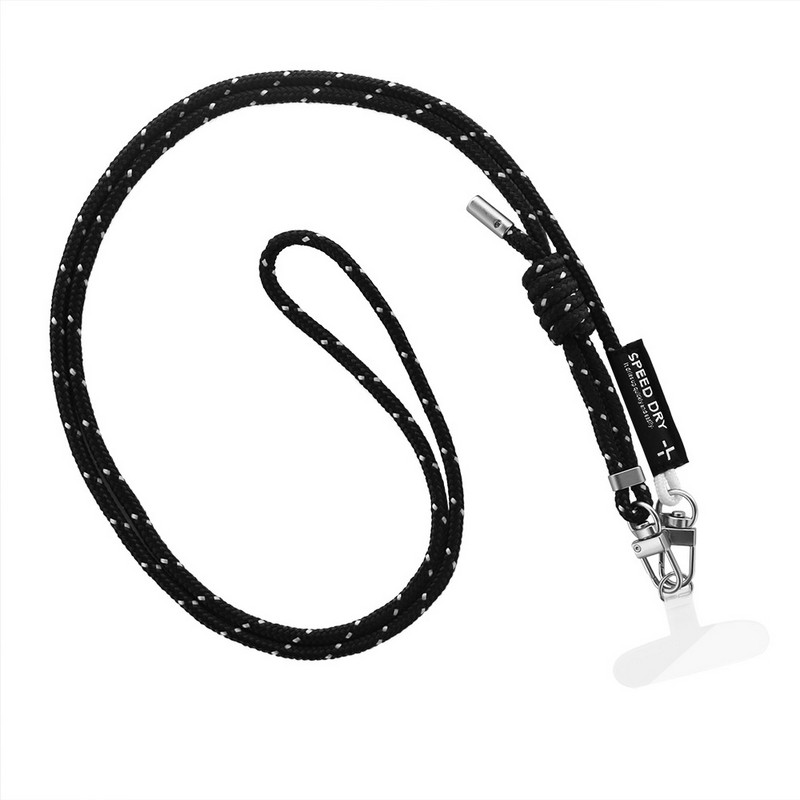 iPhone/スマートフォン対応 ショルダーストラップ 「SHOULTY MULTI STRAP」SPEED DRYタイプ ブラック