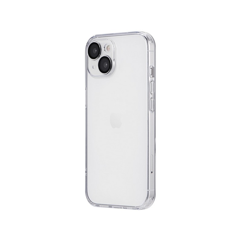 iPhone 15 カメラレンズ保護ガラスハイブリッドケース 「UTILO All Glass Cover」 クリア