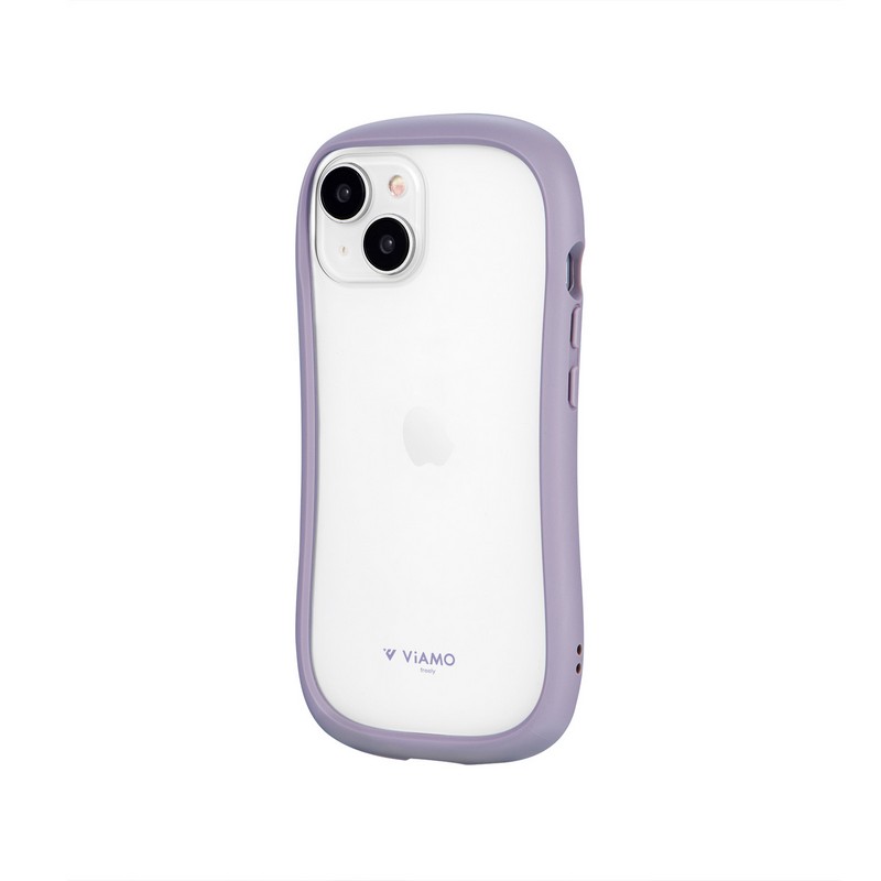 iPhone 15/iPhone 14 耐傷・耐衝撃ハイブリッドケース 「ViAMO freely」 ラベンダー