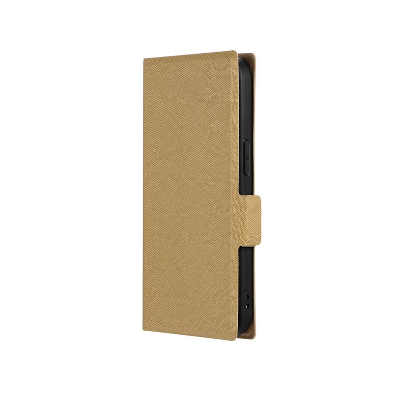 iPhone 15/iPhone 14 薄型・軽量PUレザー手帳ケース 「BOOK SLIM＆LITE」 ベージュ