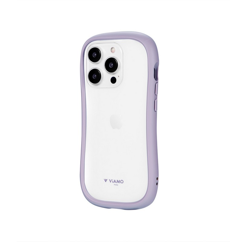 iPhone 15 Pro 耐傷・耐衝撃ハイブリッドケース 「ViAMO freely」 ラベンダー