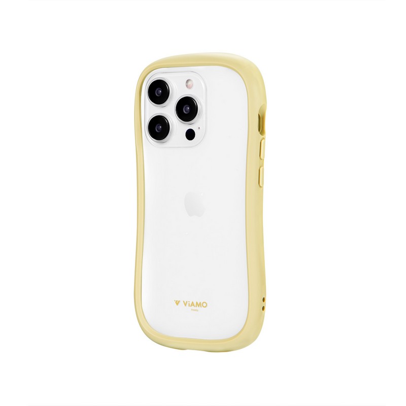 iPhone 15 Pro 耐傷・耐衝撃ハイブリッドケース 「ViAMO freely」 イエロー