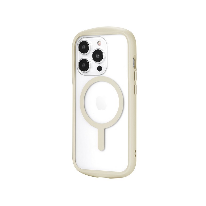 iPhone 15 Pro 高速充電対応・耐衝撃ハイブリッドケース 「Cleary charge」 スターライト