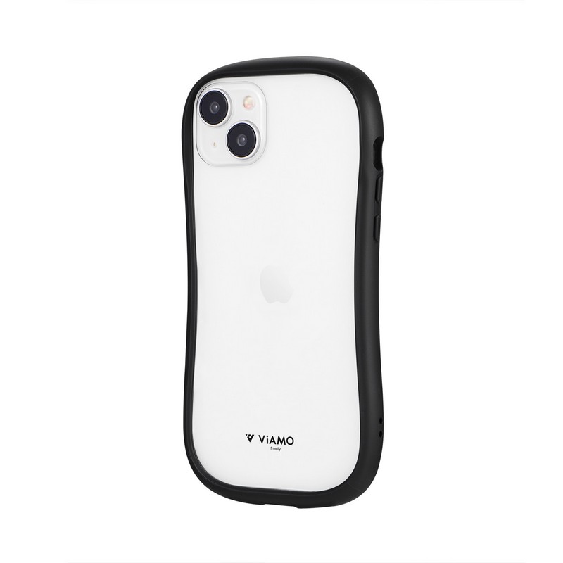 iPhone 15 Plus/iPhone 14 Plus 耐傷・耐衝撃ハイブリッドケース 「ViAMO freely」 ダークグレー