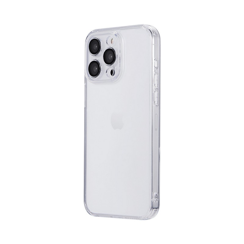 iPhone 15 Pro Max カメラレンズ保護ハイブリッドケース 「UTILO All Cover」 クリア