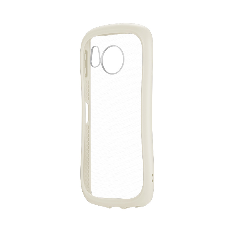 AQUOS sense8 耐衝撃ハイブリッドケース 「ViAMO fly」 ミルクホワイト