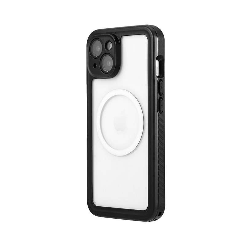 iPhone 15 高速充電対応 防水･防塵･耐衝撃ケース「SLIM DIVER Charge(スリムダイバー チャージ)」 ブラック