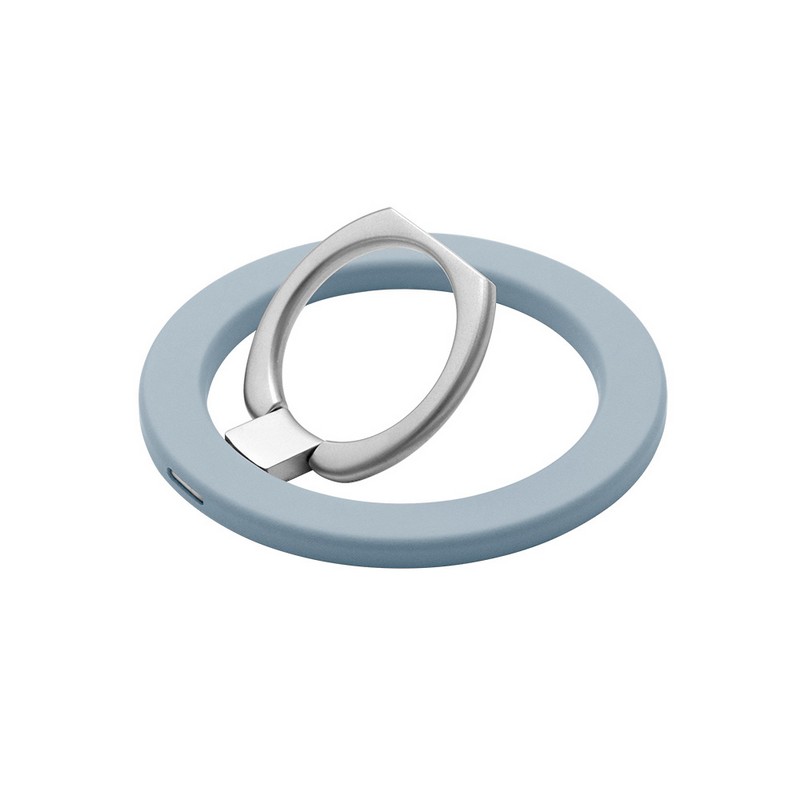 MagSafe対応 スマートフォンリング「MAGTUS」Ring Slim ライトブルー