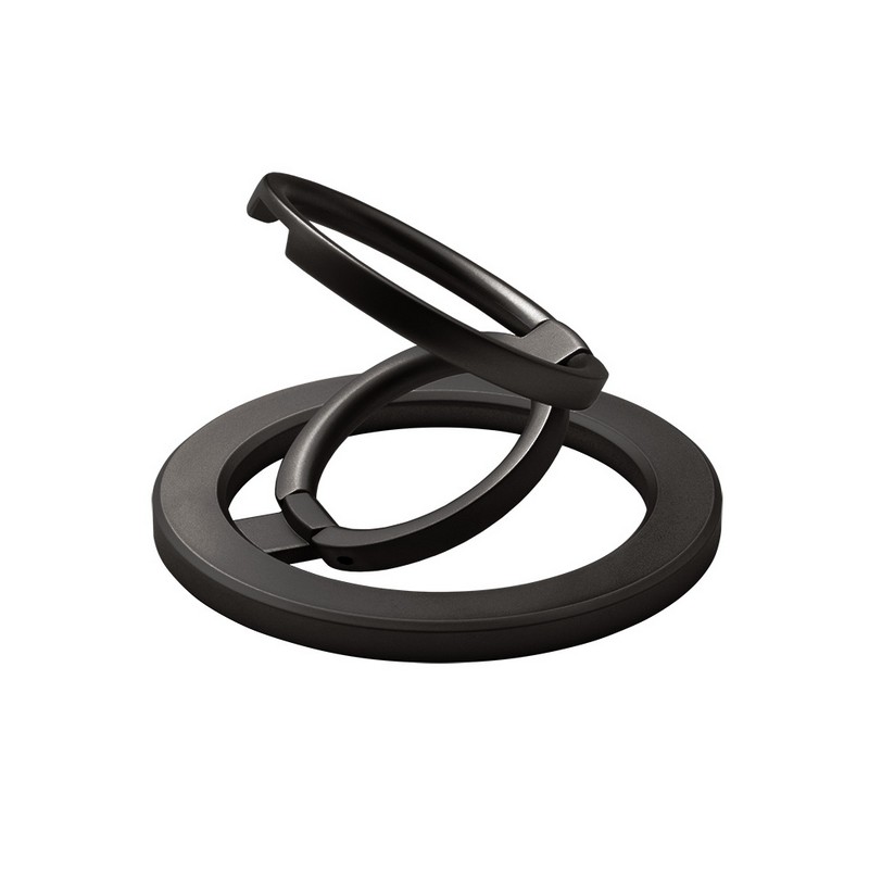 MagSafe対応 スマートフォンリング「MAGTUS」Ring Multi Stand マットブラック