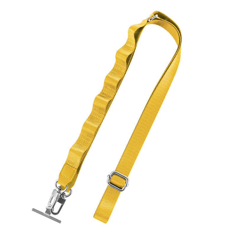 iPhone/スマートフォン対応 ショルダーストラップ「SHOULTY MULTI STRAP」推し活ストラップタイプ イエロー