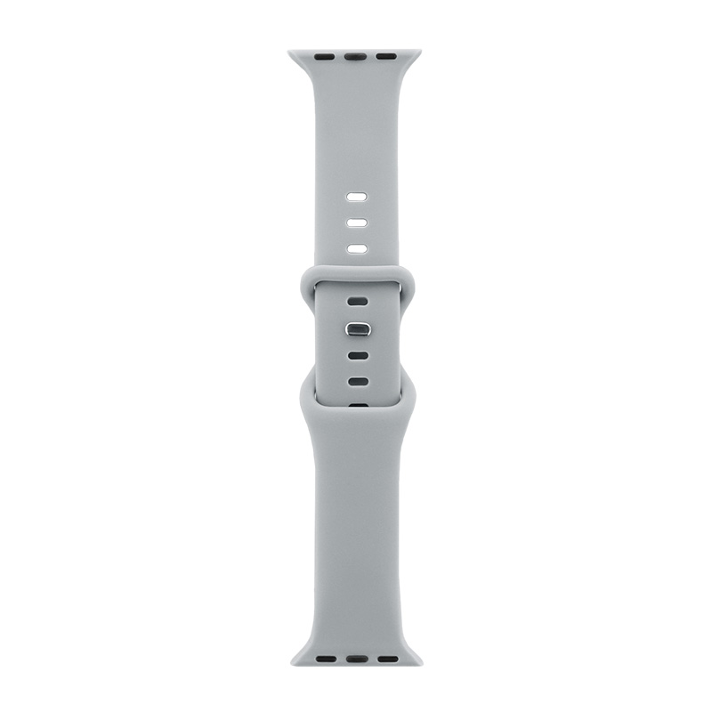 Apple Watch 38/40/41/42mm バンド 「CORVIN」 ベーシックシリコンバンド グレー
