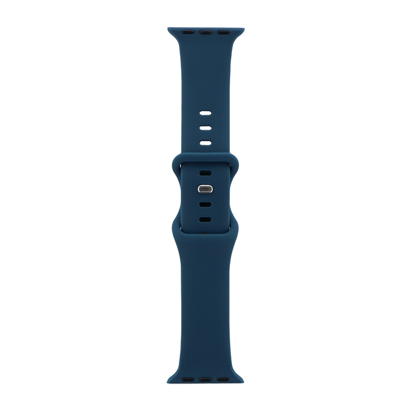 Apple Watch 38/40/41/42mm バンド 「CORVIN」 ベーシックシリコンバンド ネイビー